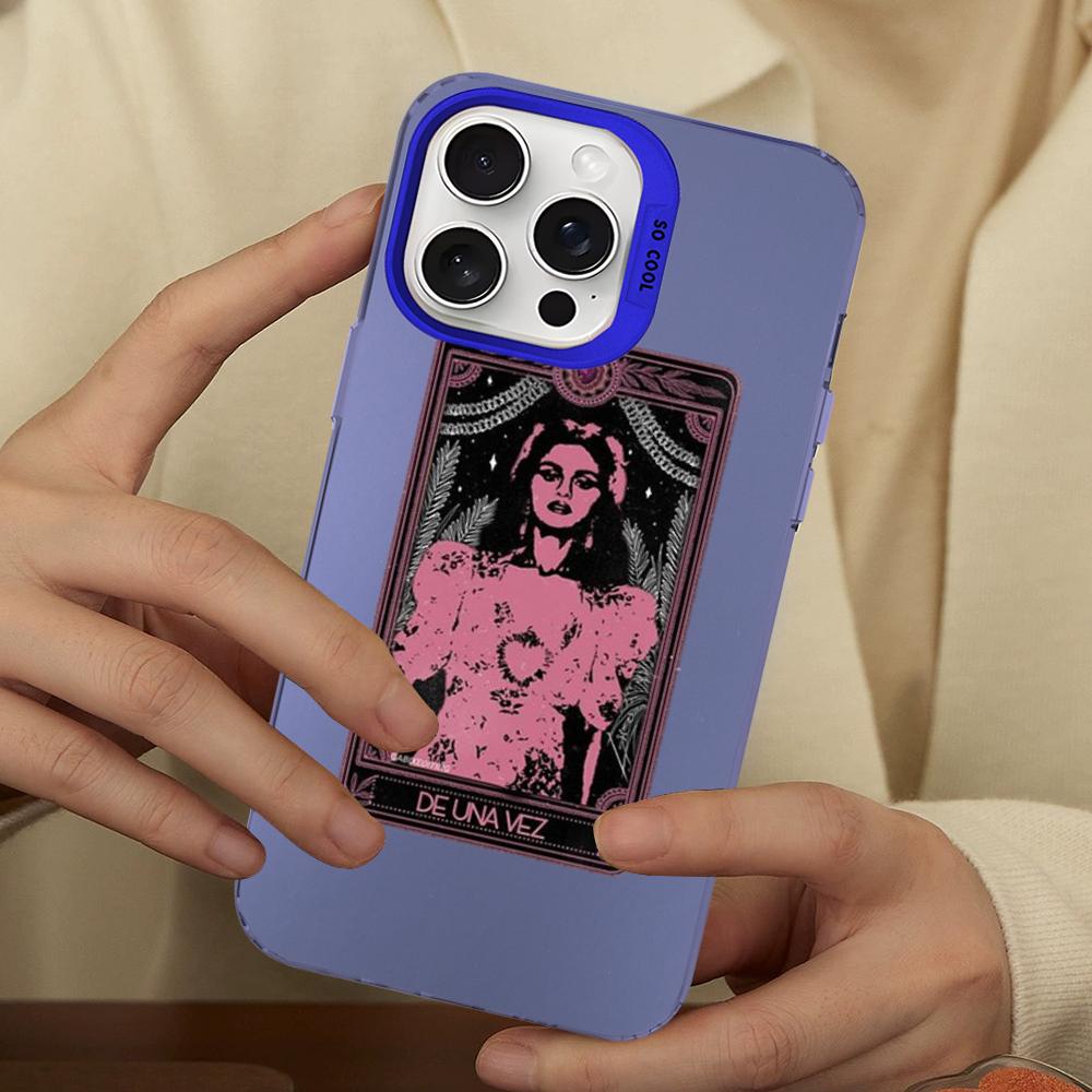 Selena Gomez Revelacion Phone Case For IPhone 16 15 14 13 12 11 Pro Max X XR XSMAX 8 7 Plus Matte Shockproof Back Cover