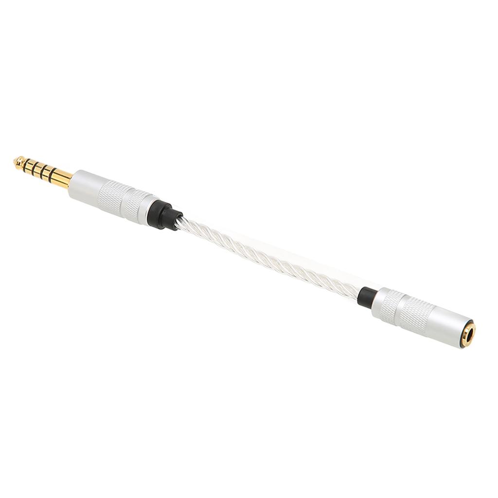 4.4mm Balanced to 3.5mm Stereo Cable Male to Female Headphone Adapter Cord for NW‑ZX300A NW‑WM1A NW‑WM1Z PHA‑2A Player