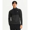 Nbnde4p091 Pánská tepelná mřížka Half Zip Up Black 