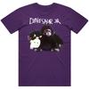 Men's Dinosaur Jr Wagon T-shirt Purple