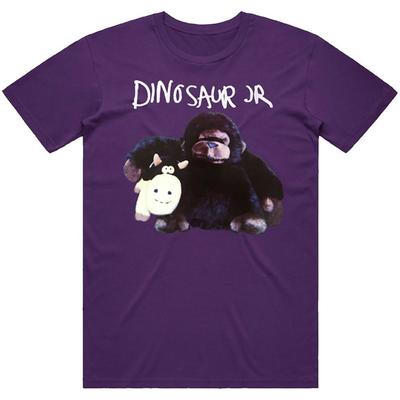 Vyriški marškinėliai su Dinozauras Jr vežimėliu Violetiniai