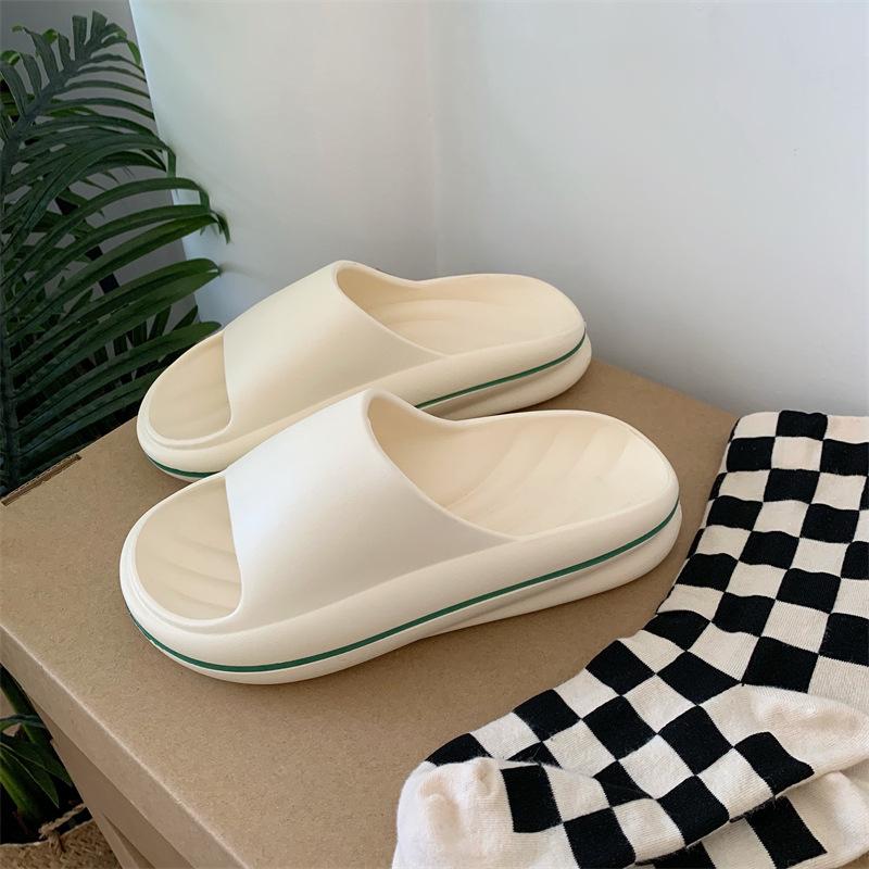 Women's summer beach slippers ins fashionable new students wear thick-bottomed sports cool slippers