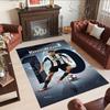 Juventus Customize Your Name Area Rug Suitable for Study Room Playrooms Bedrooms Hallway Antislip Carpet Decorate Offices Wedding Party Gift