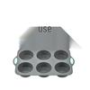 Silicone Basque Cheesecake and Donut Mold - High-Temperature Resistant Baking Tool