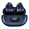 Clip-on Bone Conduction Earphones LED Surround Sounds Wireless Bluetooth 5.3 Headphones Noise Reduction Headsets Sports Earbuds