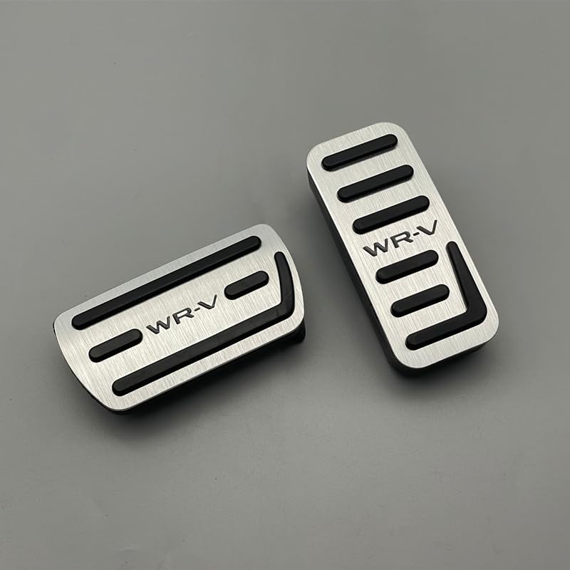 OKAYOHINN Dedicated Brake and Accelerator Pedal Covers for Honda WRV DG5 Safe Fits Interior Aluminum Alloy and Model 2024 Includes Installation