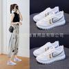 Women's Shoes, Sports Shoes, Women's Spring Summer New Mesh Breathable Soft Bottom Tide Brand Lightweight Casual Running Shoes