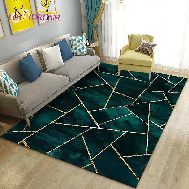 3D Abstract Geometric Optical Area Rug,Carpet Rug for Living Room Bedroom Sofa Doormat Kitchen Decoration,Kid Non-slip Floor Mat