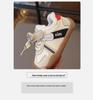 2025 Autumn/Winter Waterproof Leather Baby Shoes: Velvet-Lined, Versatile, Fashionable, Soft-Soled Children’s Sports Shoes.