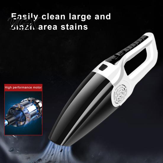 High Power Car Vacuum Cleaner 120W Handheld Portable Wet and Dry Vehicle with Strong Suction for Cleaning Liquid Stain