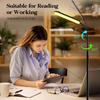 Long Table Lamp Powered by USB 3 Color Modes Available Adjustable Height and Brightness  for Living Room, Bedroom and Study Room