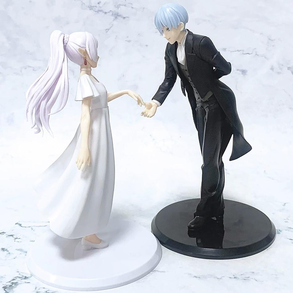 Auf Lager Frieren: Beyond Journey's End Anime Luminasta Frieren Himmel Actionfigur Spielzeug PVC Modell Sammler Geburtstagsgeschenk