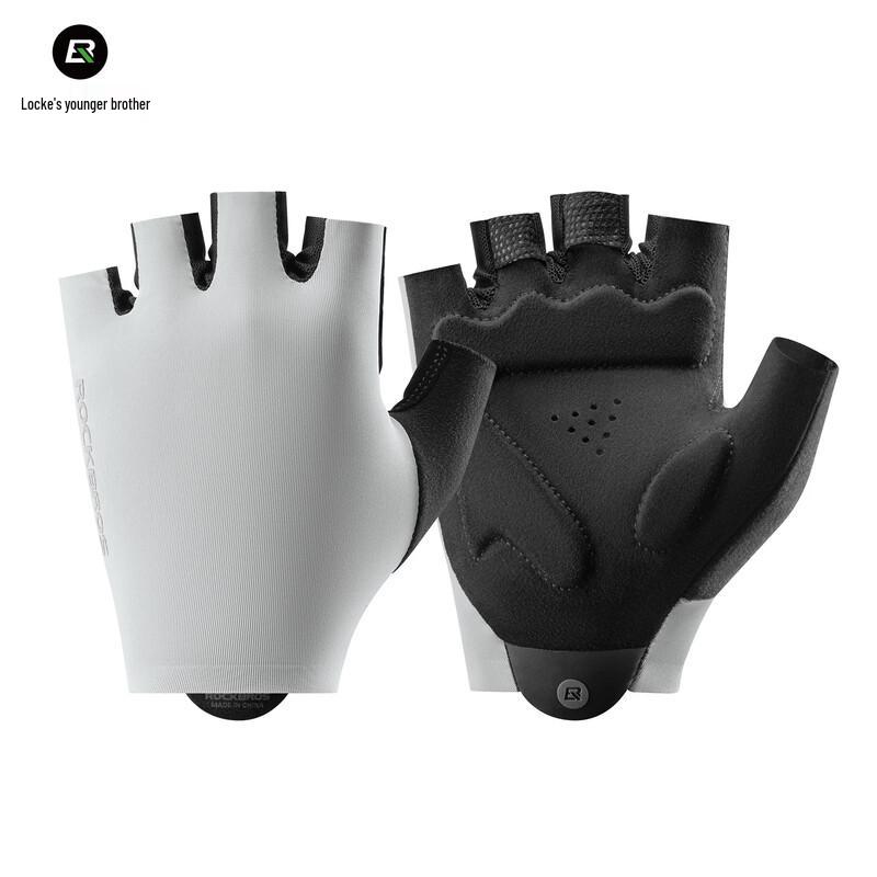 Rockbros Unisex Halbfinger-Radhandschuhe