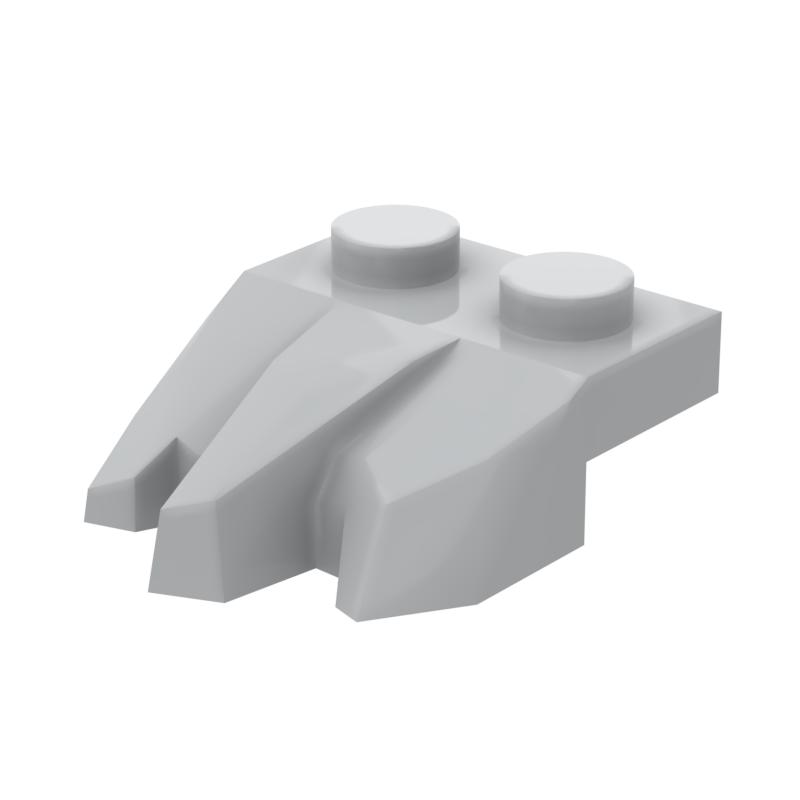MOC 10PCS 27261 Modified 1x2 Building Blocks With 3 Claws Rock Fingers Bricks Particle Puzzle Toys Children Birthday Kid Gifts