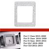 Car Center Console Hour Clock Inlaid Diamond Decorative Ring Fit For Mercedes Benz C E S CLS GLC W205 W212 W213 W222 W218 X253