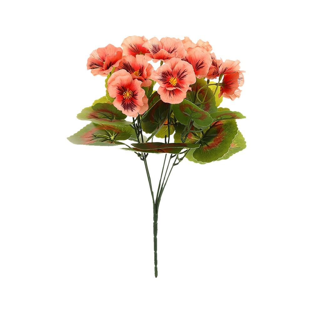 Lifelike 5 Flowers/Bundle Artificial Flowers Real Touch Floral Arrangements Silk Flowers with Stems Fake Peony Wedding