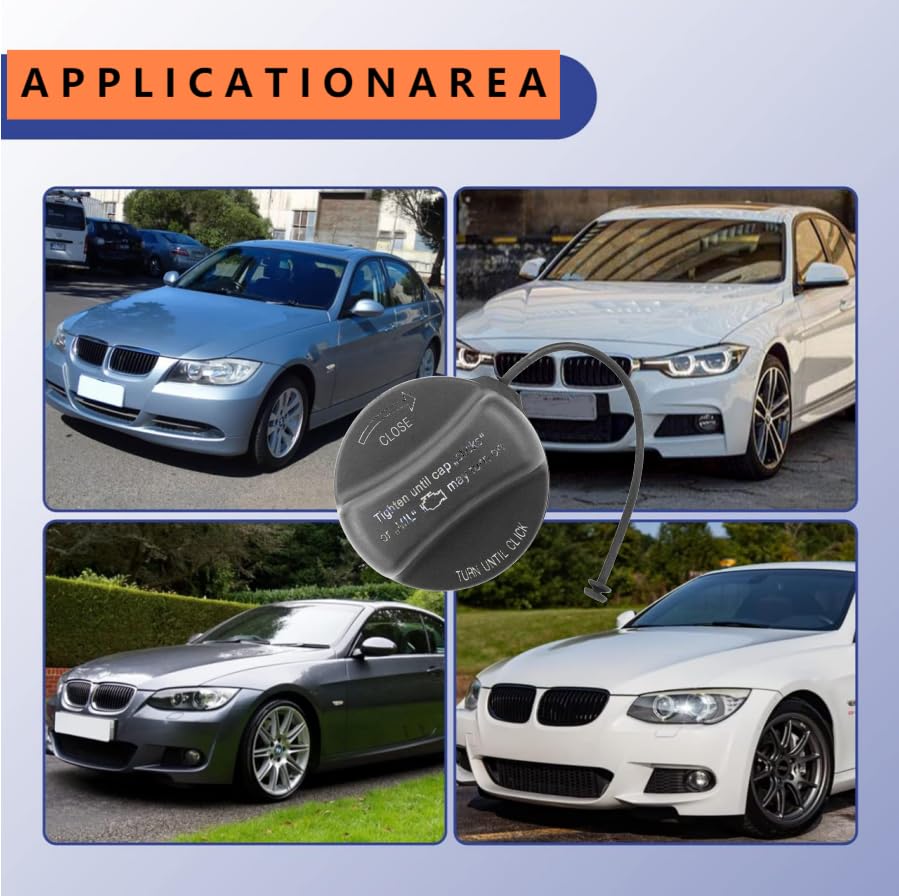 RUILAOYXT 16117222391 BMW Gas Cap Fuel Tank Cap for BMW 128i 320i 325i 328i