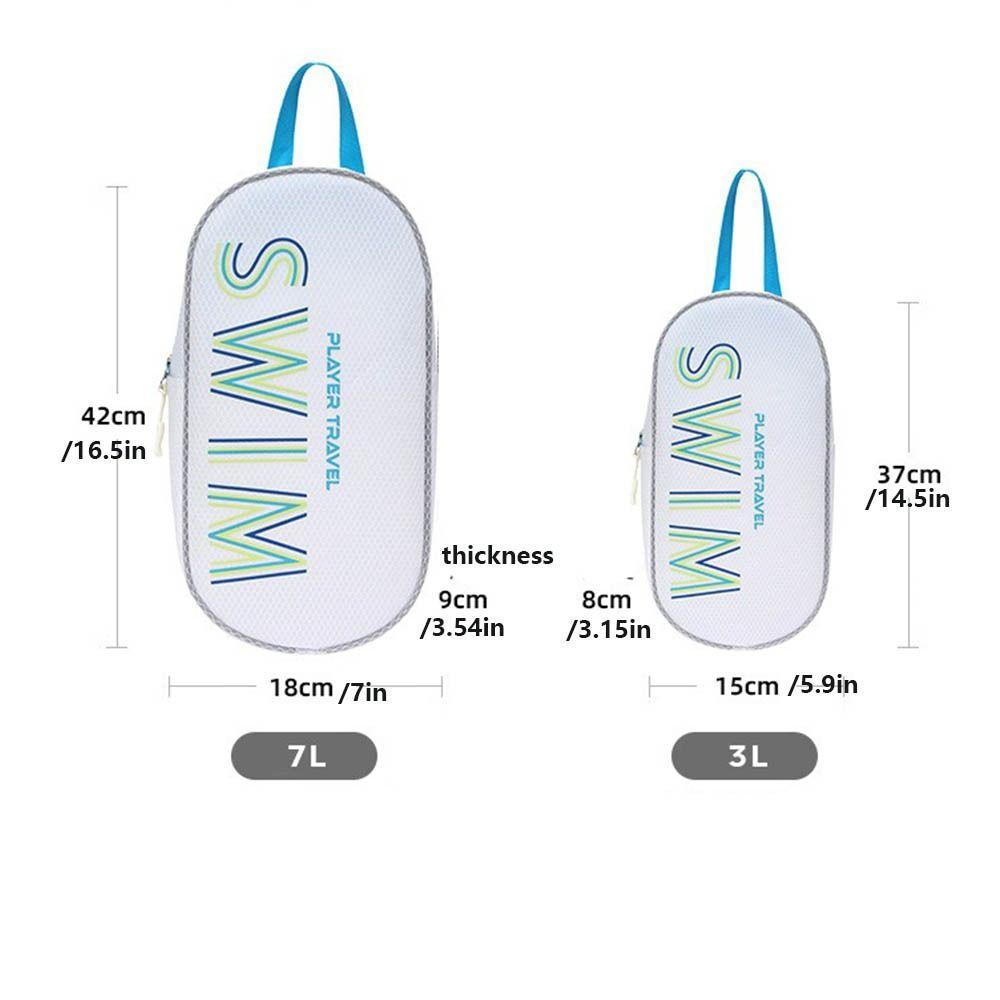 Waterproof Toiletries Bag Dry Wet Separation Pool Waterproof Storage  Bag  Swimsuit Bag