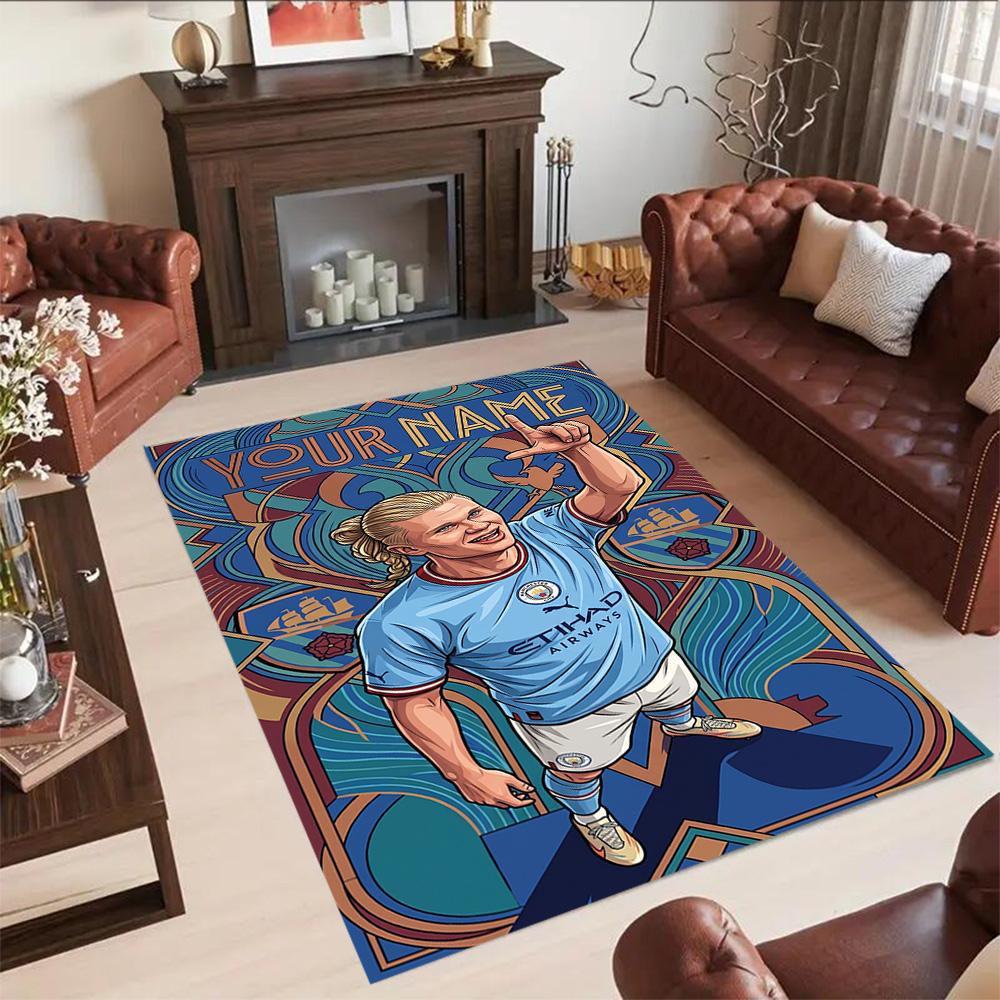 Haaland Customize Your Name Floor Rug Office Rug Perfect For Dining Room Entryway Playrooms Hallway Antislip Carpet Decorate Offices