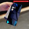 2DFlat Samsung phone case Neon Geometric Tech Design Phone Case Applicable to Galaxy S22 S23 S24 S25ULTRA S26 A12 A13 A14 A15 A16