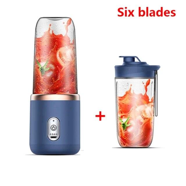 Yiran Furniture 300 ml Elektrische Kleine Juicer Draagbare Handheld Blender Mes Beker Juicer Fruit Automatische Smoothie Blender Keukengereedschap
