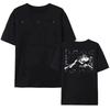T-shirt Rosala Lux d'été Liste des pistes Manches courtes Coton Mode T-shirt Hip Hop Streetwear Haut Y2k Gothique Coton T-shirt Oversize