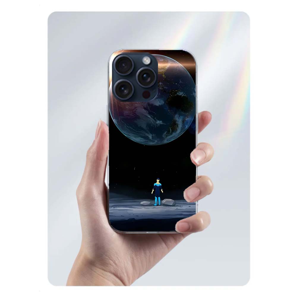 Cartoon Invincible Clear Phone Case For Iphone 17 Air 16 Pro Max 15 Pro 14 Plus 17E 16E 11 13 12 Mini Cover Cases Fundas Cell TP