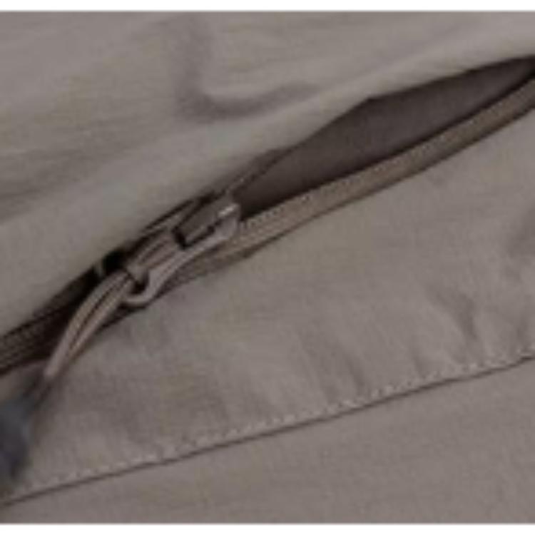 Anta Outdoor Series Loose Spliced Hooded Long Sleeve Sun Protection Jacket Men Jackets Light-Gray Brown 152436606-3