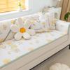 Non-Slip Sofa Seat Cushion Cloth Cushion Sofa Cushion Ice Sofa Slipcover Summer Mat