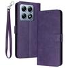 For Xiaomi 14T Case Flip Stand PU Leather Wallet Phone Cover Calf Texture