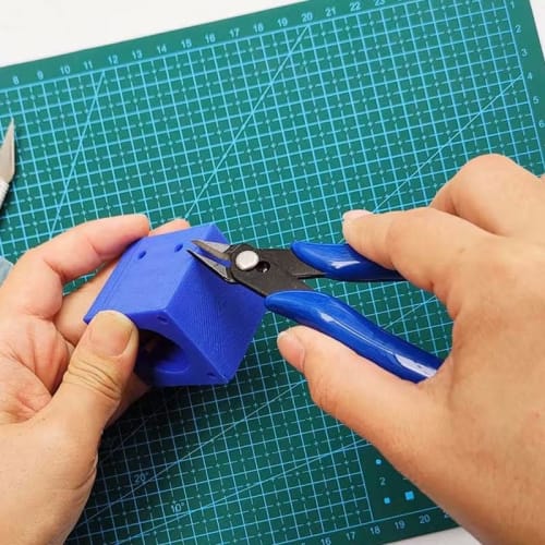 Audiophile Beginner's Model Tool Kit, 10-Piece Set, Includes Modeler's Knife (5 Replacement Blades), Thin-Blade Nippers, Precision Tweezers, and Stora