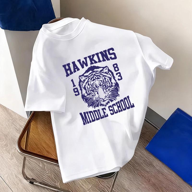 Oversize Unisexs Tshirt Urban Casual Fashion Streetwear Top 2026 Spring Summer Daily Casual Sports Crew Neck Pure Cotton Tees