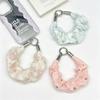 Korean Ins Floral Mesh Phone Wrist Strap Anti Lost Lanyard Keychain Pendant Lightweight Wristband For Phone Bag Daily Use