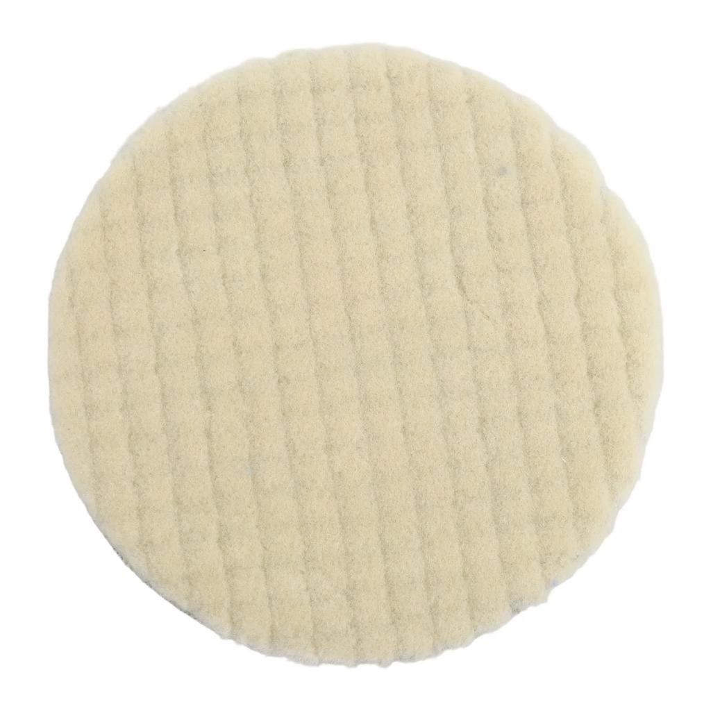 For Automotive Detailing Detailing Pads Polishing Tool Detailing Applications Approx. 5inch 125mm Wool Polishing Pads For Cars