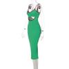 Elegant Bodycon Sexy Women's Dress for Women 2022 Summer Sleeveless Hollow Out Party Maxi Evening Night Club Dresses Woman