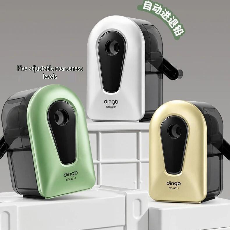 Dingbang Portable Pencil Sharpener - Durable and Safe for Kindergarten & Multiple Pens