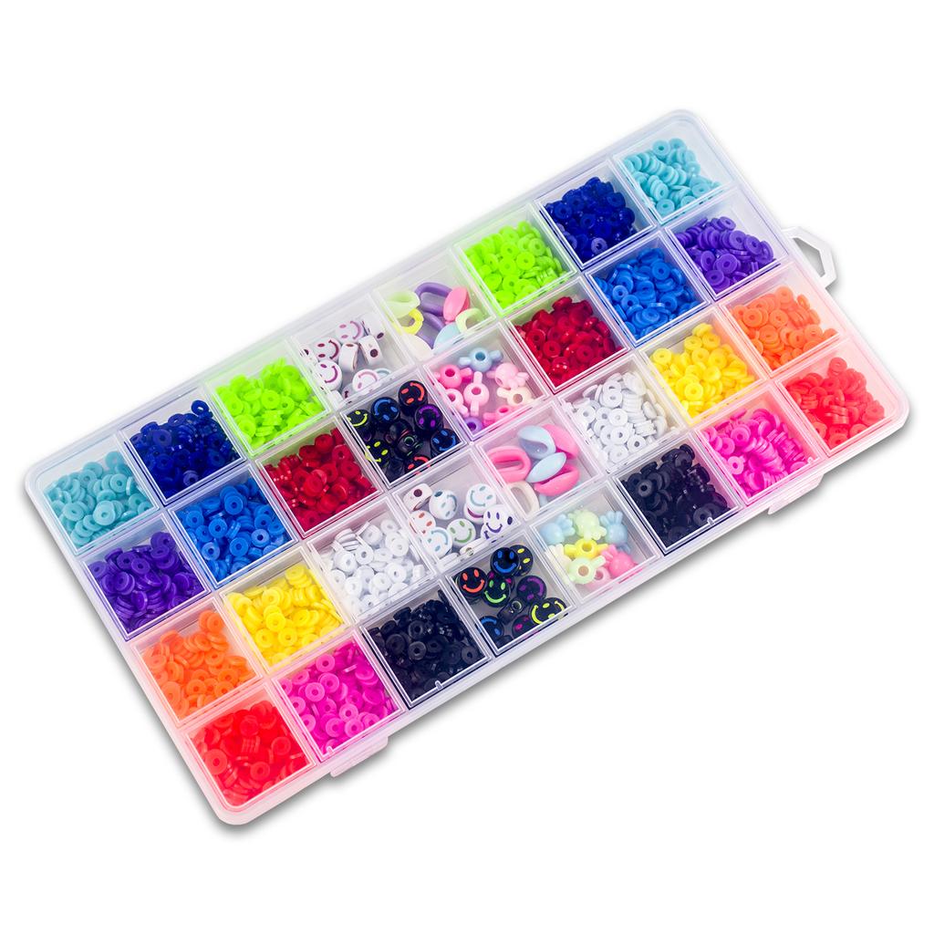 Large kit for making bracelets, necklaces, pendants, beads, gift