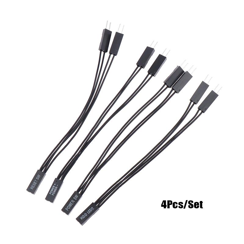 Cablu Adaptor Dublu 1 la 2 pentru Comutator Placă de Bază SW Pornire/SW Resetare/LED HDD/LED Alimentare Suport Boot Dual