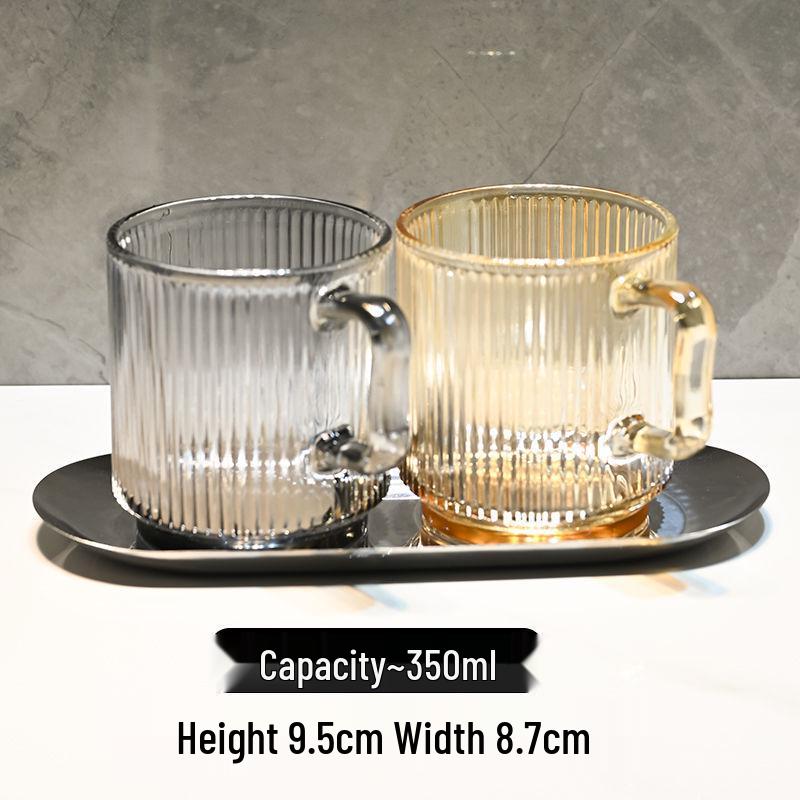 KaYou Luxus-Zahnbürsten- & Mundspülbecher-Set – Eleganter Glasständer & Paarfreundliches Design.