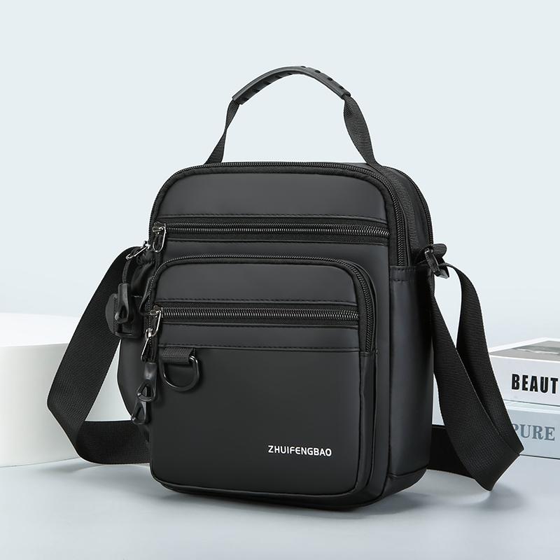 Fashion Casual Men's Bag Handbag High Quality Man Crossbody Bags Travel Bag Stylish Men's Shoulder Bag with Bottle Pocket