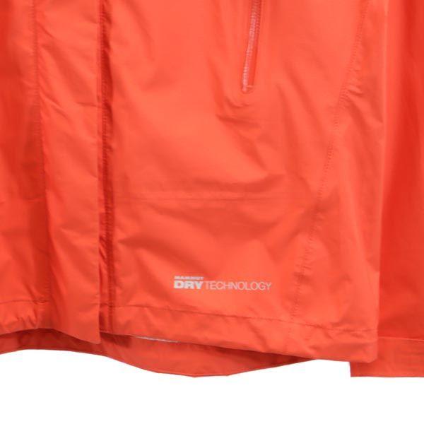 Mammut Outdoors Nylon Jacket M Orange Series With Storage Pouch Women Used