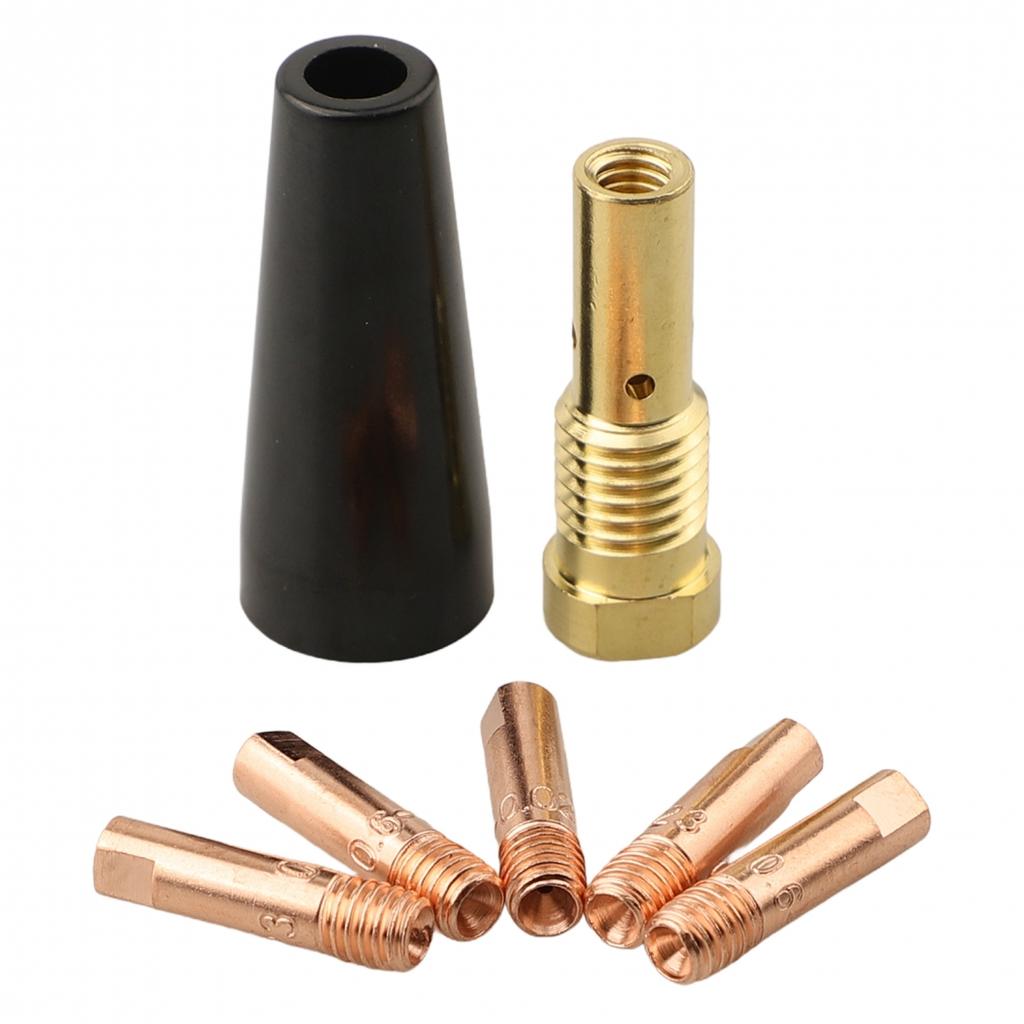 Complete 7PK Nozzle Tip Kit for MIG Welder for Flux Core Welding Projects