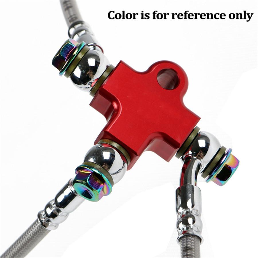 Brake Hose Tee Connector For Motorcycle ATV