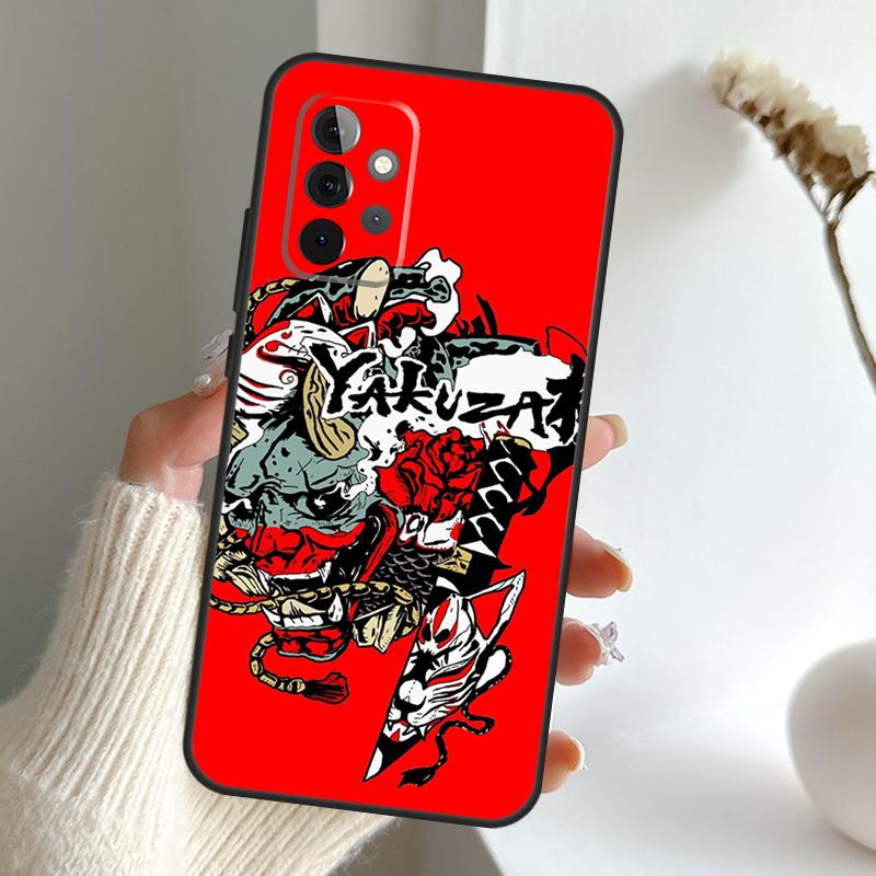 Yakuza Goro Majima's Hanya For Samsung Galaxy A51 A71 A12 A22 A32 A52 A72 A13 A23 A33 A54 A53 A34 A73 A21S A52S Phone Case