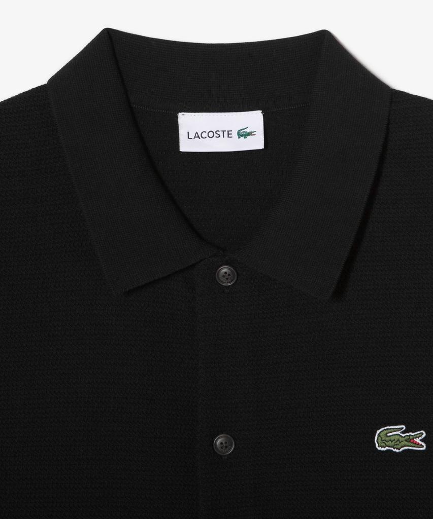 Lacoste Men'S Scallop Short Sleeve Cardigan Ah457E-56G 031