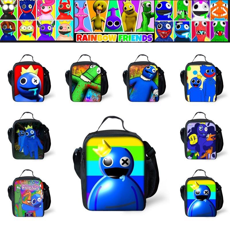 Roblox Rainbow Friends Insulated Lunch Bag For Kids Waterproof And Large Capacity