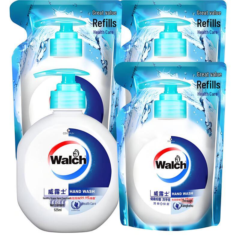 

Walch Healthy Antibacterial Hand Soap 4-Piece Set