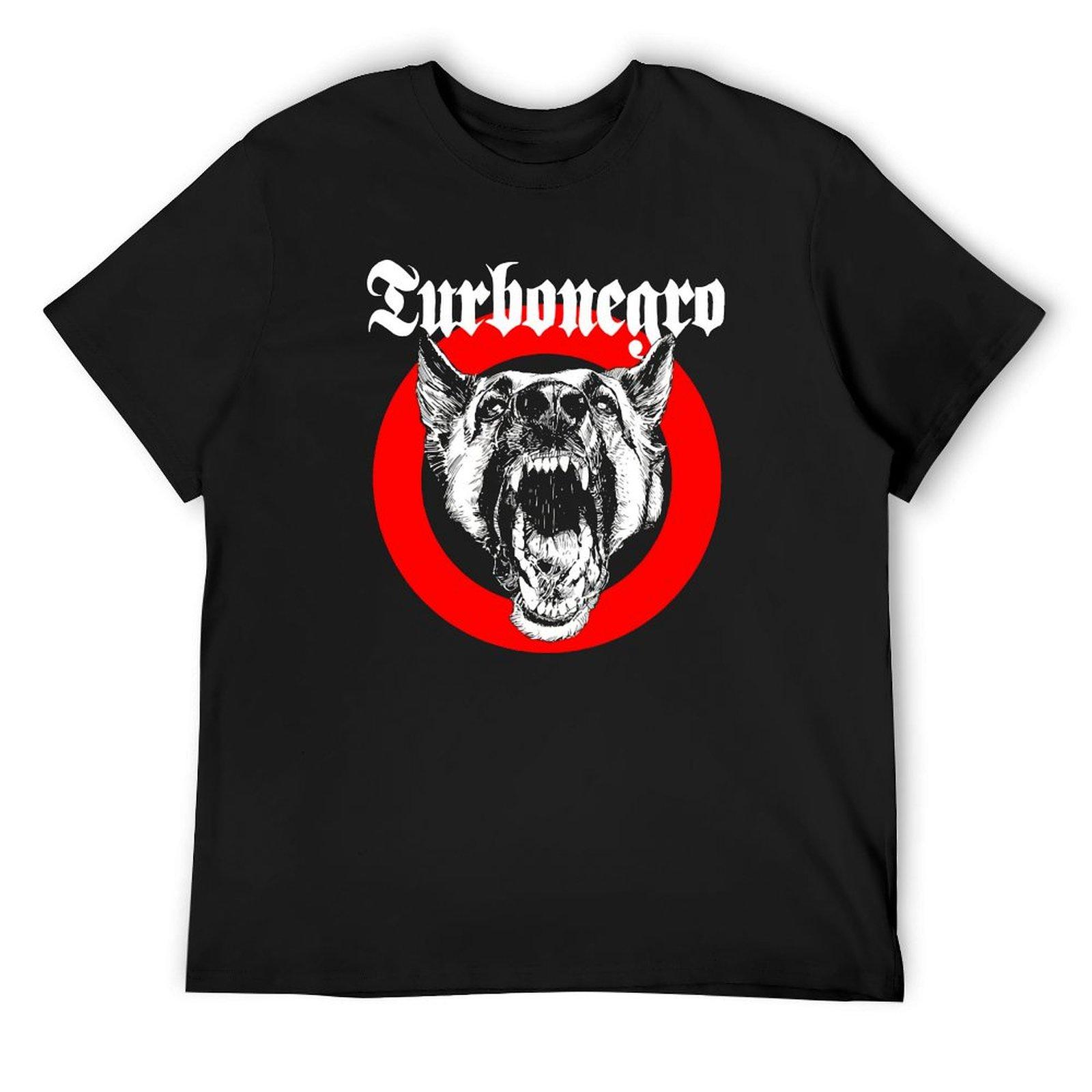 

Turbonegro Classic Fashion Casual T-Shirt hippie clothes plus sizes rapper graphic tees blue archive shirts men 4XL