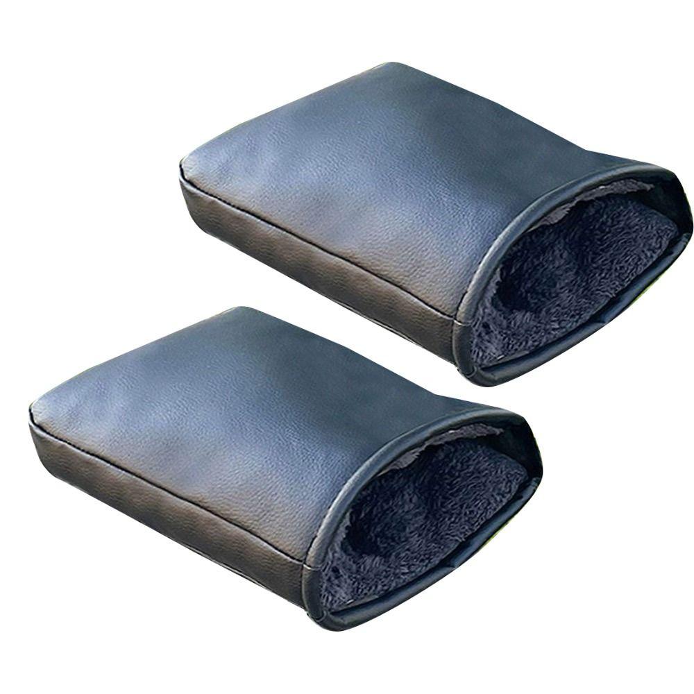 

Coldproof Waterproof Windproof Electric Vehicle Warm Gloves Thickened Handle Covers Summer Black