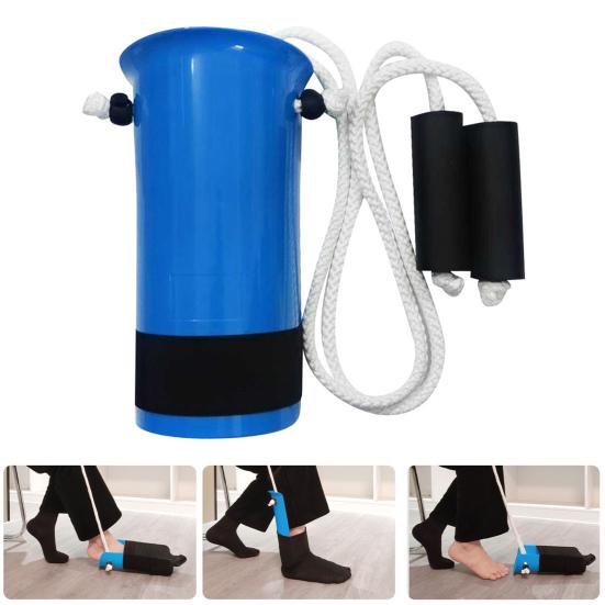 Seniors Aid Puller Device with Anti-slip Sock Helper Tools No Bending